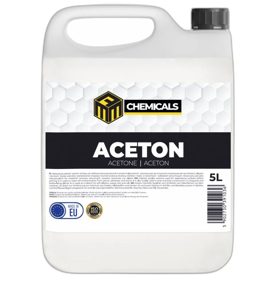 aceton czysty 5 litrów — zdjęcie produktu